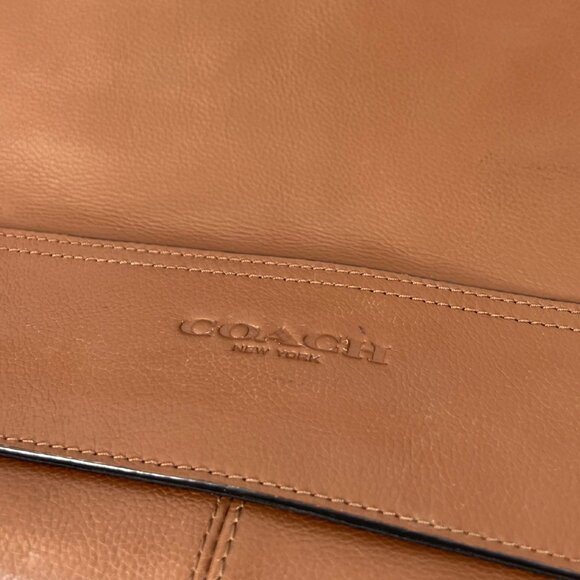 Coach Houston Map Bag – Smooth Calf Leather Crossbody/Shoulder Bag | Pre Loved - Picture 6 of 6